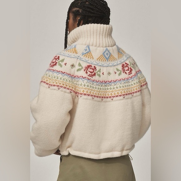 Anthropologie BLANKNYC Aspen Floral Drawstring Jacket - Picture 3 of 7